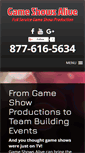 Mobile Screenshot of gameshowsalive.com